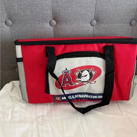 LA Angels/Anaheim Ducks Cooler - Picture 1 of 10